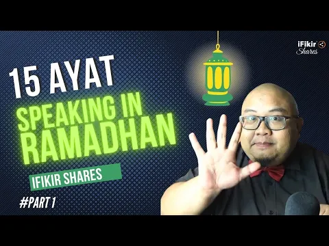 iFikir Shares Ramadhan - Vid 1