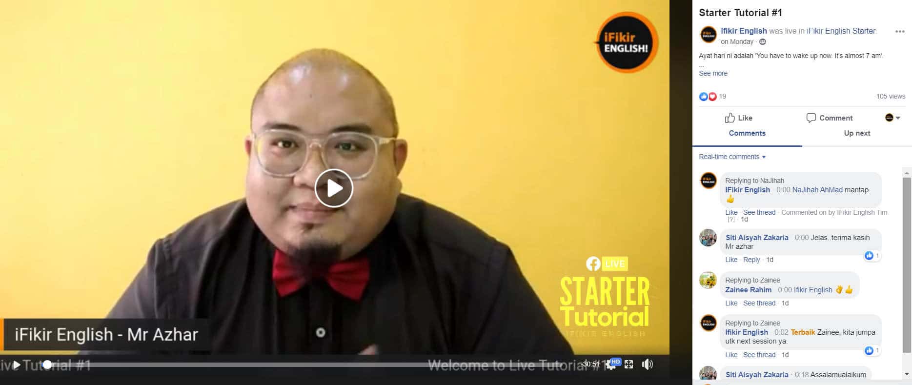 Starter screenshot azhar